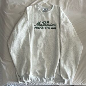 Discontinued design - Mayfair manifestation sweatshirt